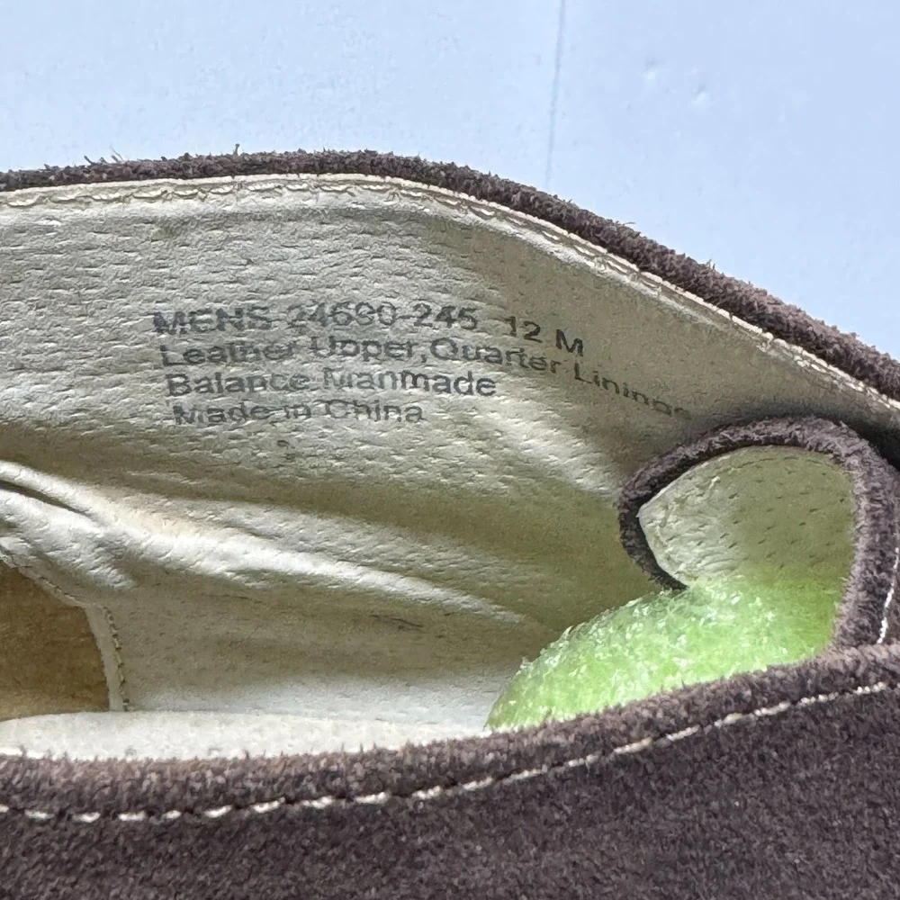 Stacy Adams Genuine Suede Leather Lace Up Chukka 2 Eyelet Boots Mens 12M Brown